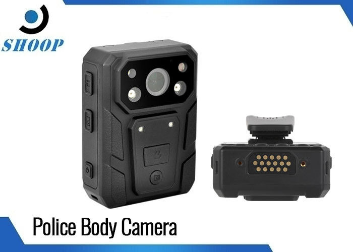 USB 2.0 1296P 4000mAh 5MP CMOS رؤية ليلية كاميرات الجسم للشرطة مع GPS